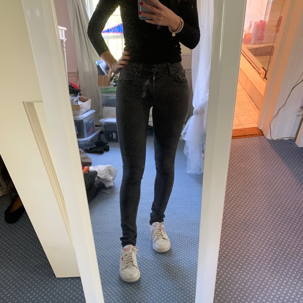 Carmar Denim super skinny grey jeans